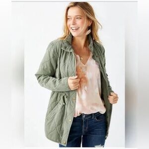 Maurice’s green quilt jacket